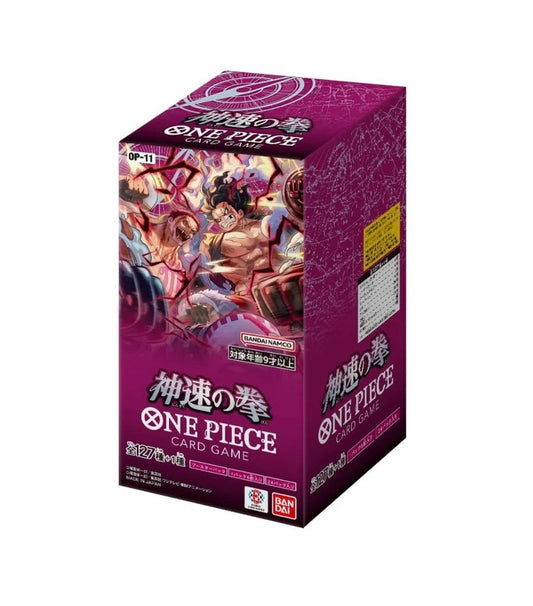 One Piece TCG: A Fist of Divine Speed [OP-11] - NEW (2025/03/01)